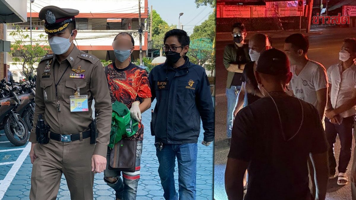 ด่วน! จับแล้ว 1 รุมตื้บตำรวจ กลับจากคุมม็อบ ยังไล่ล่าตัวอีก 4 คนร่วมรุมยำ