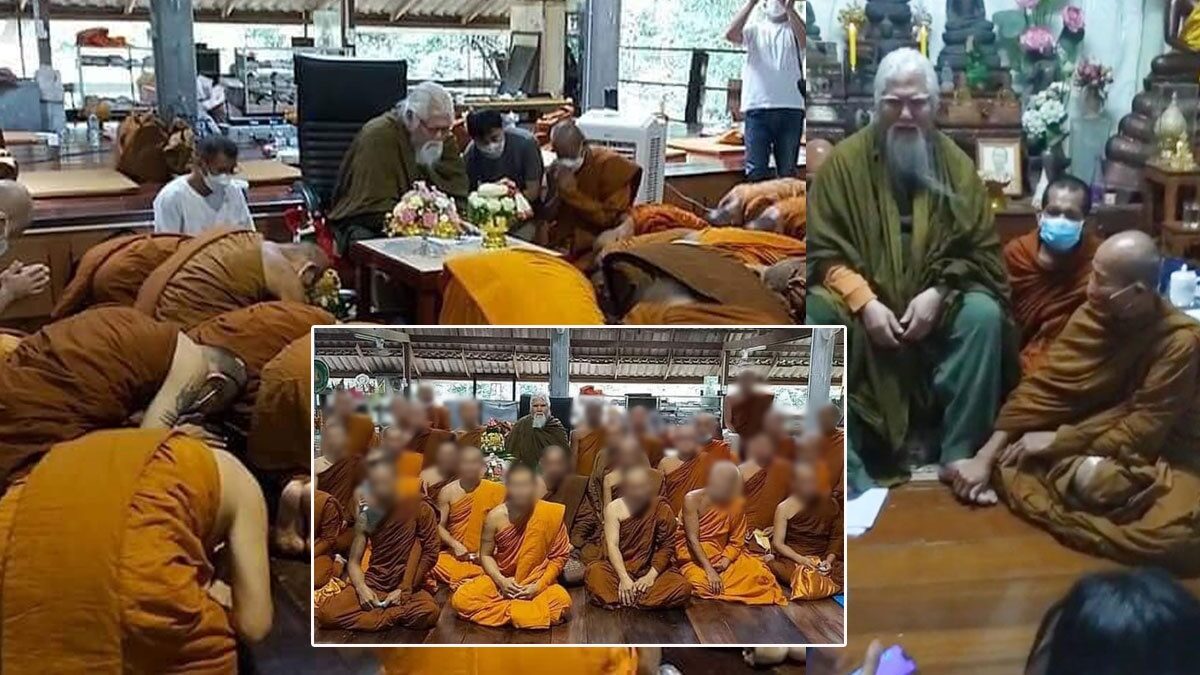 อดีตพระยันตระ กลับถึงไทย เจ้าอาวาสสงฆ์-ชี แห่กราบไหว้ ลั่นยังเป็นนักบวช