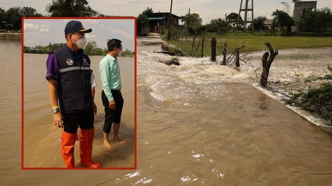 ลำเชียงไกรบ่าท่วม 3 หมู่บ้าน ผู้ว่าฯโคราช สั่งเร่งรื้อสิ่งกีดขวางทางน้ำ