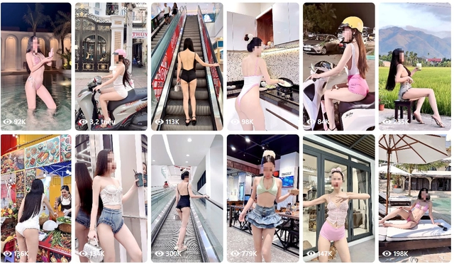 คลิปล้านแตก! สาวชาเลนจ์ "ทุบสะโพกเก็บของ" ชุดหวิวเรียกทัวร์ ขุดคอนเทนต์เก่าๆ อื้อหืออออ