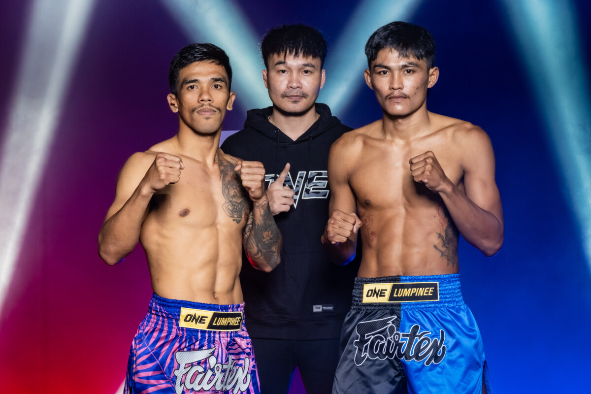 ผลชั่งน้ำหนักและวัดระดับน้ำในร่างกาย ศึก ONE ลุมพินี 106 “พันฤทธิ์ vs สุขสวัสดิ์”