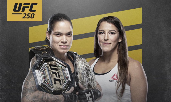 เปิดโปรแกรมครบ 11 คู่! เปิดโผศึกมวยกรง UFC 250 เช้าวันอาทิตย์ 7 มิ.ย. นี้