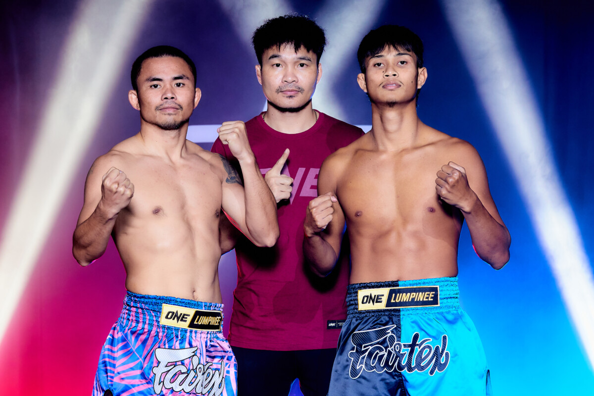 ผลชั่งน้ำหนักและวัดระดับน้ำในร่างกาย ศึก ONE ลุมพินี 108 “โชคปรีชา vs ก้องชัย”