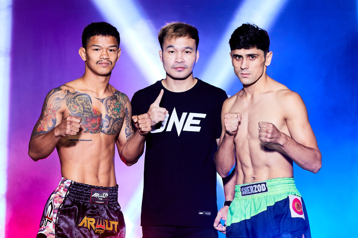 ผลชั่งน้ำหนักและวัดระดับน้ำในร่างกาย ศึก ONE ลุมพินี 31 “ก้องธรณี vs แชร์ซอด”