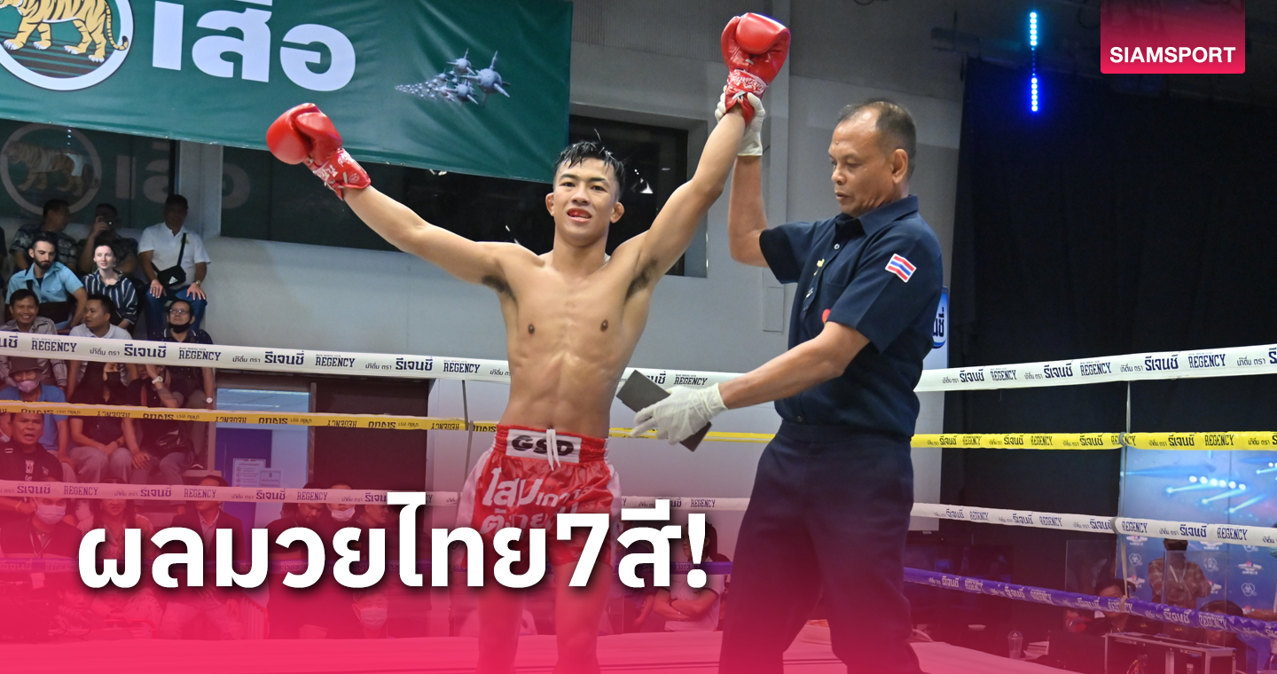 "พยัคฆ์อุดร" คุมเกมต้อนชนะ "โรบินฮูด" คู่เอกมวยไทย 7 สี