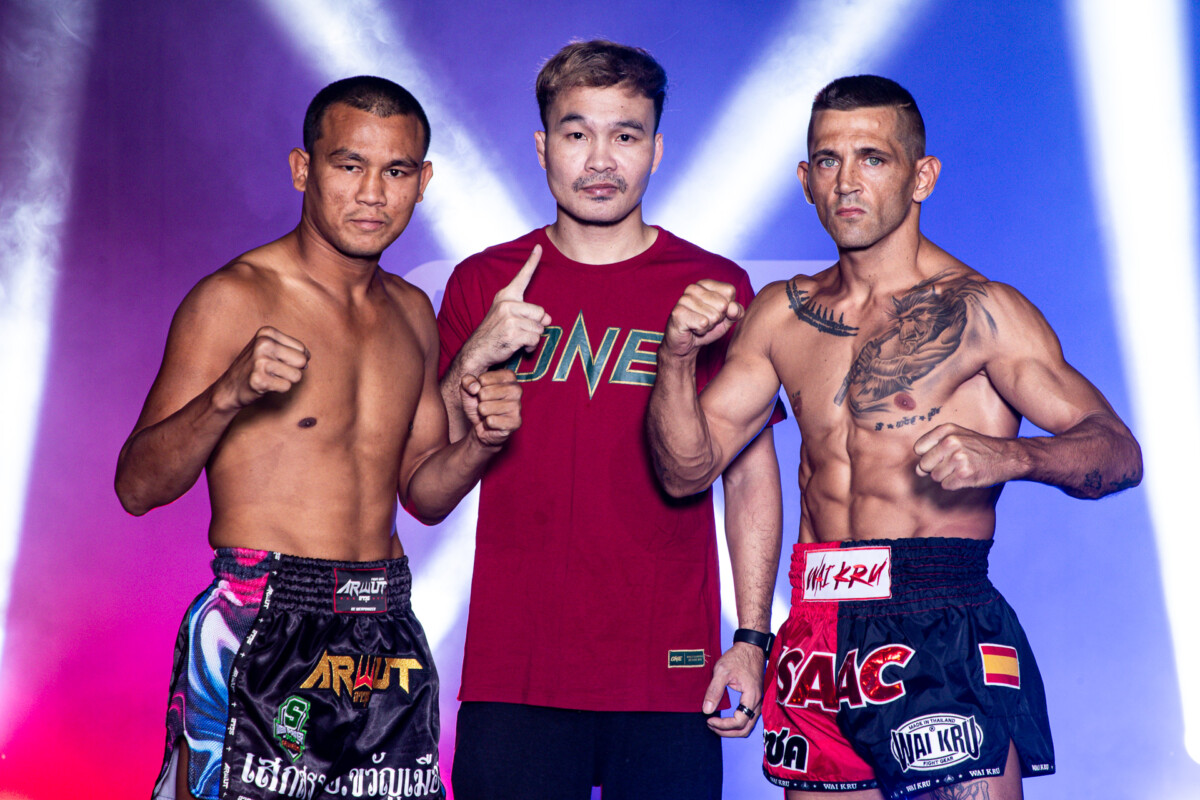 ผลชั่งน้ำหนักและวัดระดับน้ำในร่างกาย ศึก ONE ลุมพินี 29 “เสกสรร vs ไอแซค”