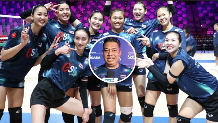 ”โค้ชอ๊อต“ เผย 2 สิ่งที่โฟกัสเป็นพิเศษก่อนนำ "ไทย" ดวล "ญี่ปุ่น" VNL 2025 สัปดาห์ 2 นัด 1