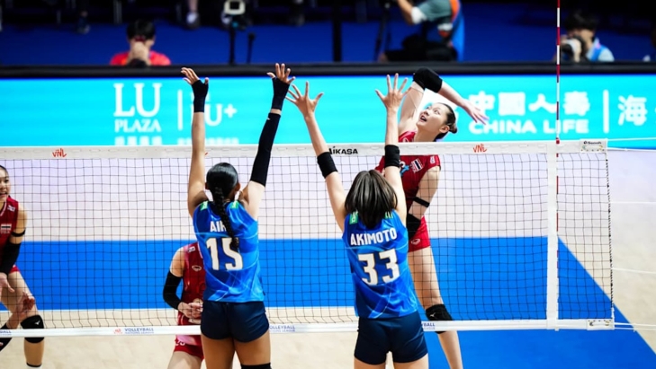 วอลเลย์บอลหญิงไทย แพ้แต่ได้ใจ! “ญี่ปุ่น” เสียเซตแรกใน VNL 2025