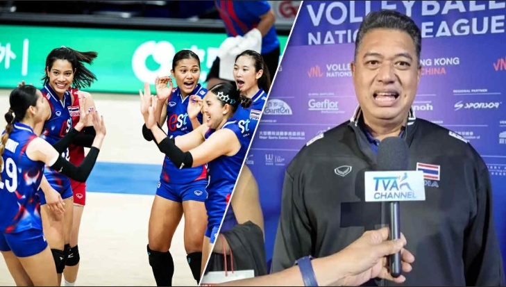 "โค้ชอ๊อต" เปิดใจหลังเกม "วอลเลย์บอลหญิงทีมชาติไทย" แพ้ "อิตาลี" VNL 2025 สัปดาห์ 2 นัด 2