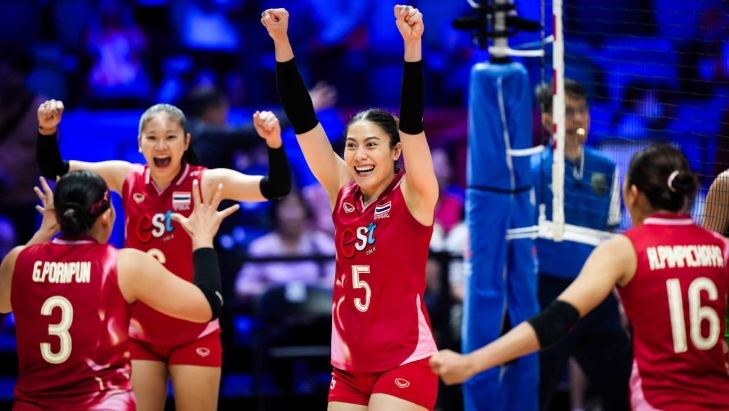 เฮรัวๆ "วอลเลย์บอลหญิงไทย" ได้ข่าวดีรอบ 2 หลังรู้ผลวอลเลย์บอล VNL 2025 ล่าสุด