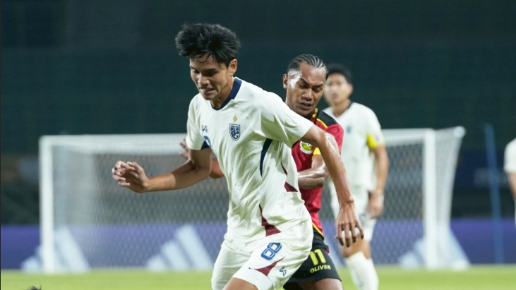 “ทีมชาติไทย U23” ถล่ม ติมอร์ เลสเต 4-0 ชิงแชมป์อาเซียน 2025