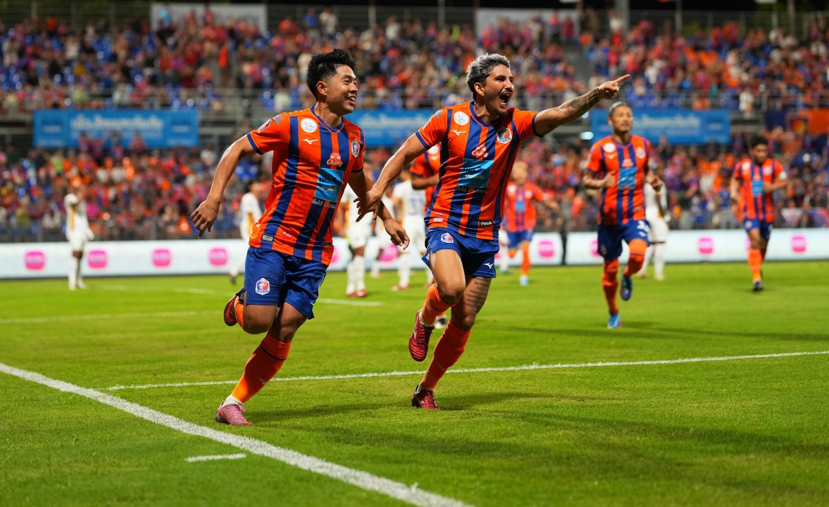 การท่าเรือ ถล่มชลบุรี 3-0 ปลดล็อกเฮรอบ 4 เกม ศึก BYD SEALION 6 ลีกหนึ่ง