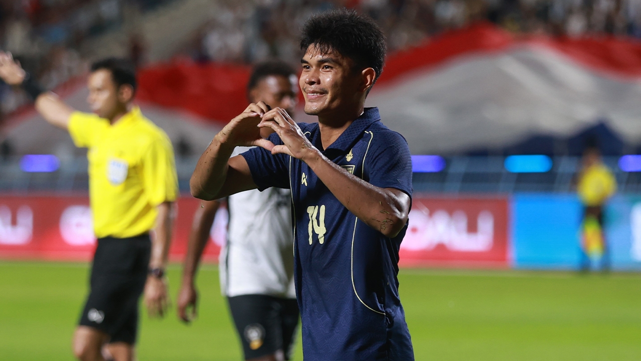 ทีมชาติไทย 3-0 ทีมชาติฟิจิ ฟุตบอลคิงส์คัพ 2025 ครั้งที่ 51