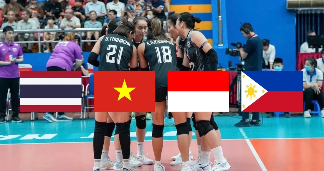 เปิดโปรแกรมวอลเลย์บอล SEA V.League 2023 สัปดาห์ที่ 2 ตบเดือดที่ไทย 11-13 ส.ค.นี้