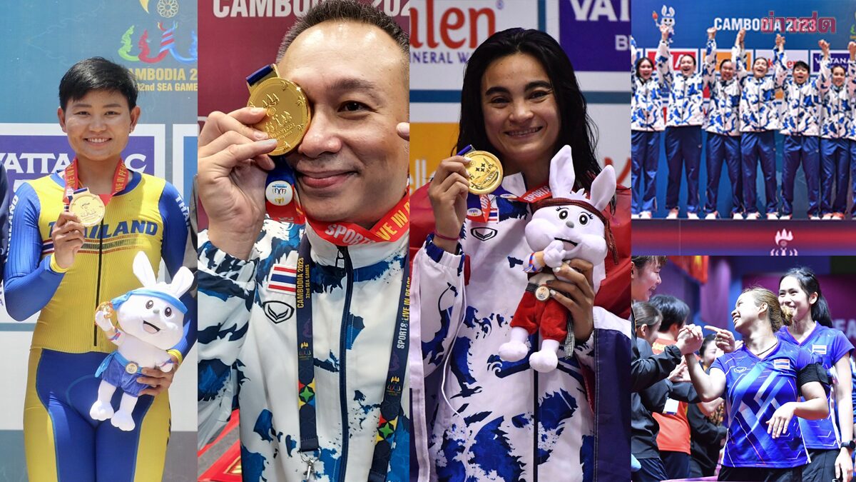 ทัพไทย ซิว 7 ทองรั้งอันดับ 3 ซีเกมส์ - เวียดนาม - กัมพูชา ยังมี กุน ขแมร์ หนุน