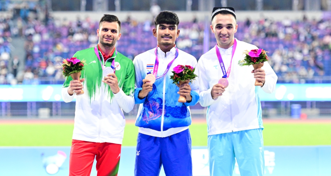 ไทยประเดิมท็อป 5 สรุปเหรียญล่าสุด "เอเชียนพาราเกมส์ 2022" ประจำวันที่ 23 ต.ค. 66