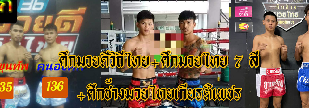 ศึกมวยดีวิถีไทย+ศึกมวยไทย7สี+ศึกช้างมวยไทยเกียรติเพชร