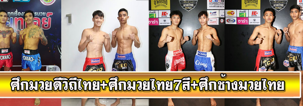 ศึกมวยดีวิถีไทย+ศึกมวยไทย7สี+ศึกช้างมวยไทย