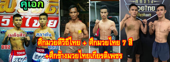 ศึกมวยดีวิถีไทย+ศึกมวยไทย7สี+ศึกช้างมวยไทยเกียรติเพชร