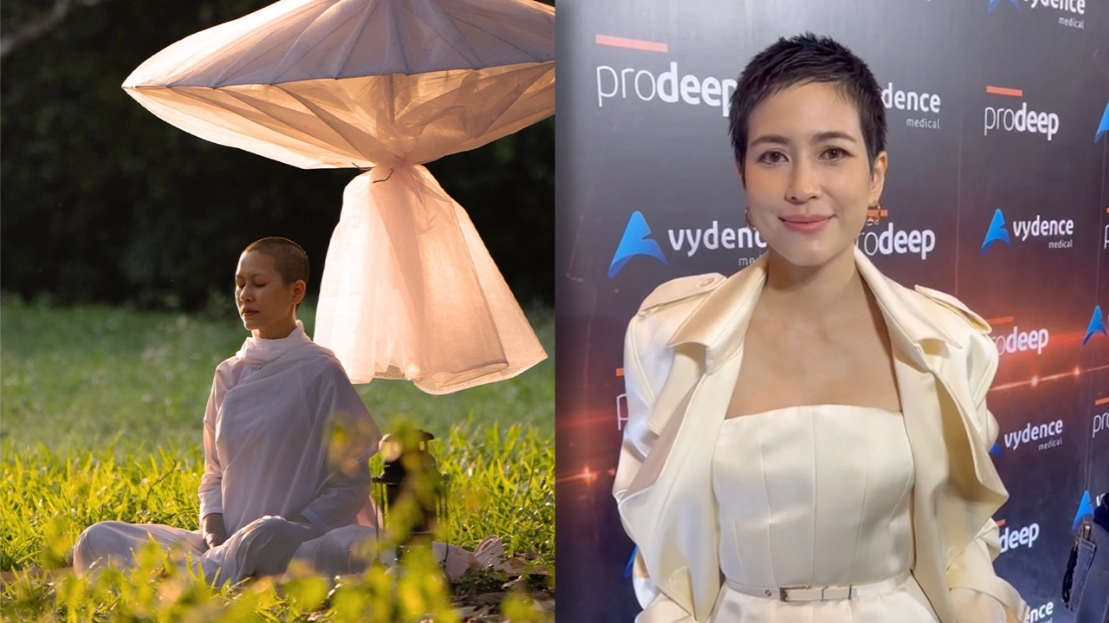 "จุ๋ย วรัทยา" เก็บความลับมา 5 เดือน โกนหัวเล่นหนัง คนเข้ามาร่วมอนุโมทนา จนต้องรีบชี้แจง