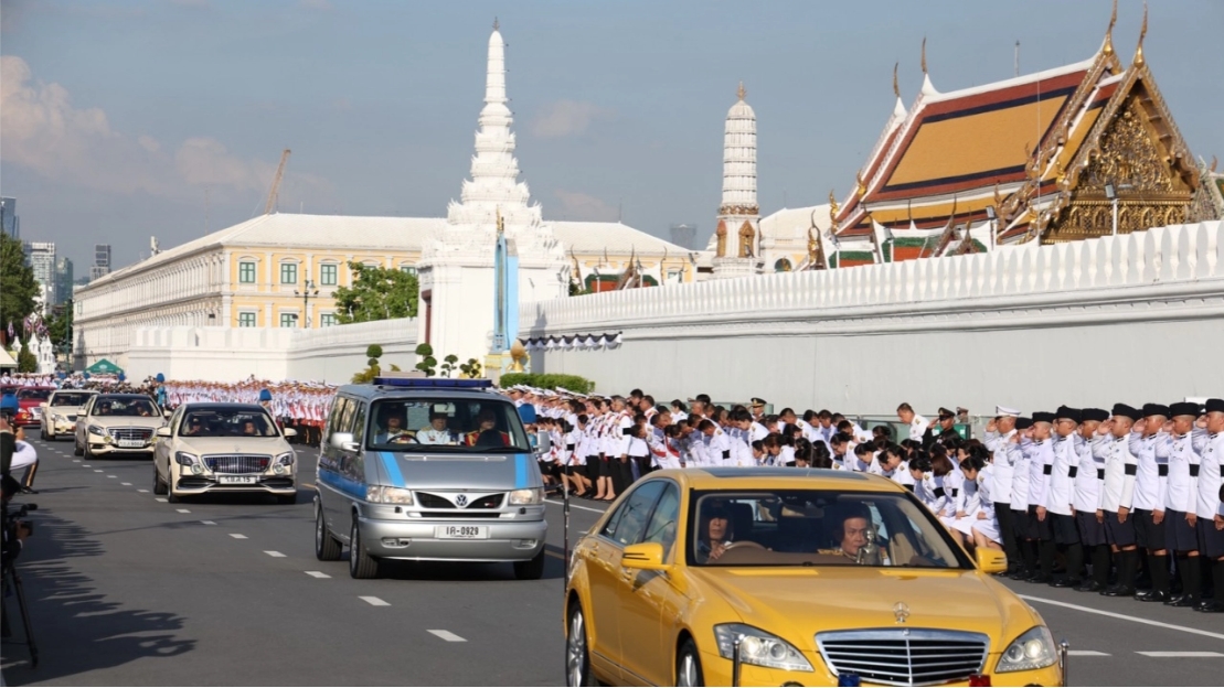 ประมวลภาพ พิธีเคลื่อนพระศพ "เจ้าฟ้าพัชรกิติยาภาฯ" สู่พระที่นั่งพิมานรัตยา