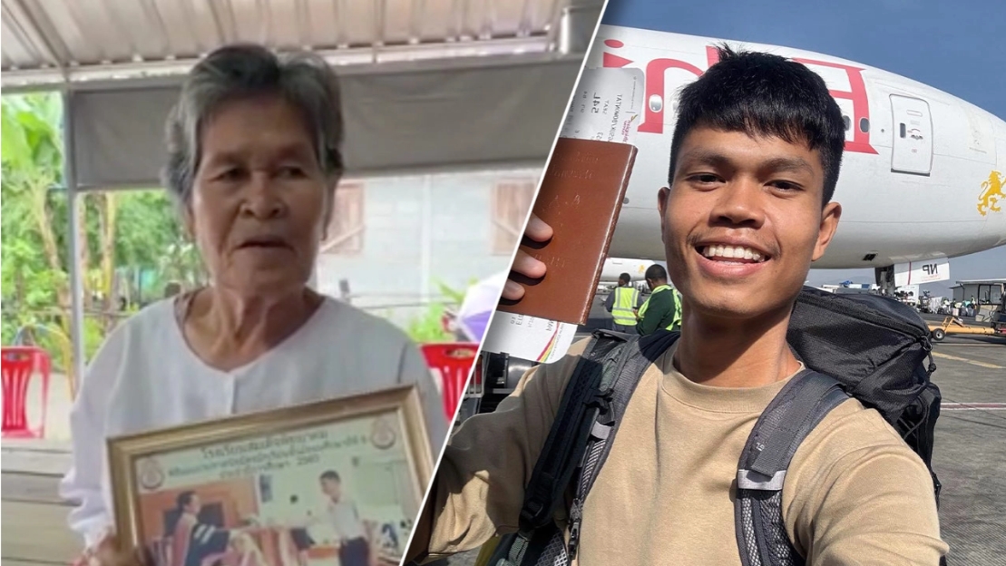 ย่า "ฮลุน โซโล่" กินไม่ได้นอนไม่หลับ กอดรูปหลานชายด้วยความเป็นห่วง หวังยังปลอดภัย