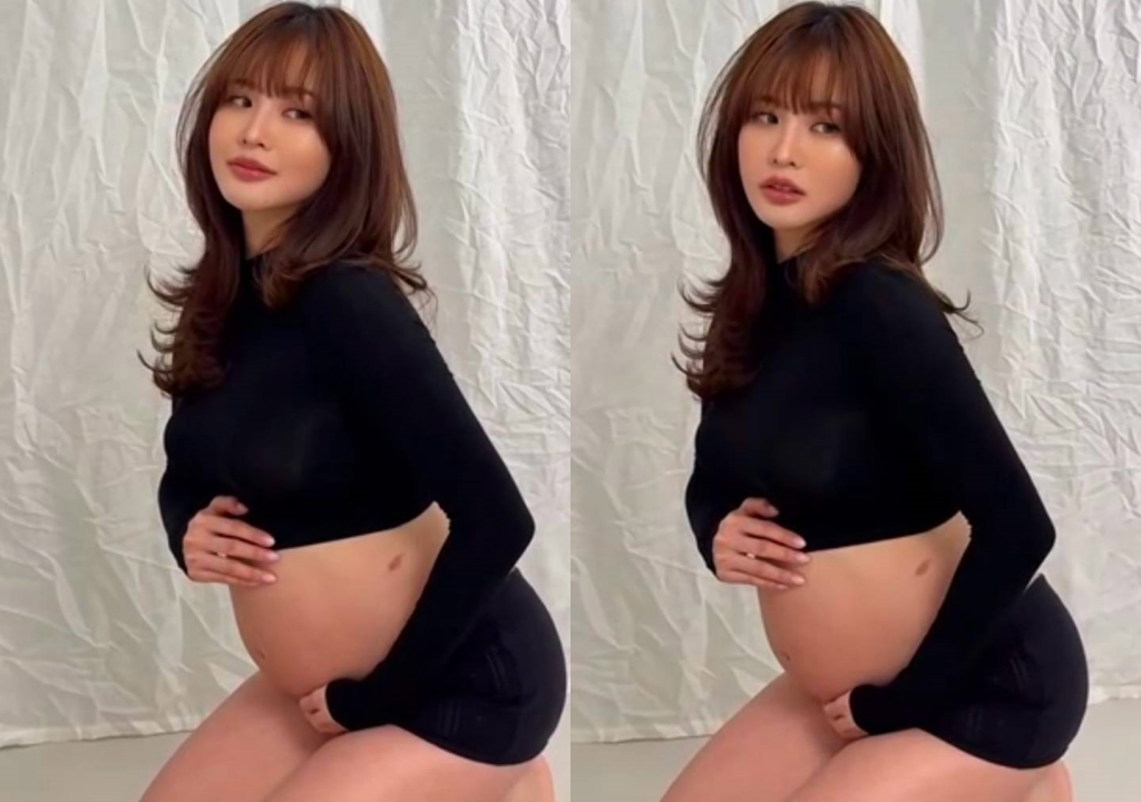 "Mind Laphaslal" Poses for a Photoshoot with Her Baby Bump—Radiant and Stunning, She Shines from Every Angle