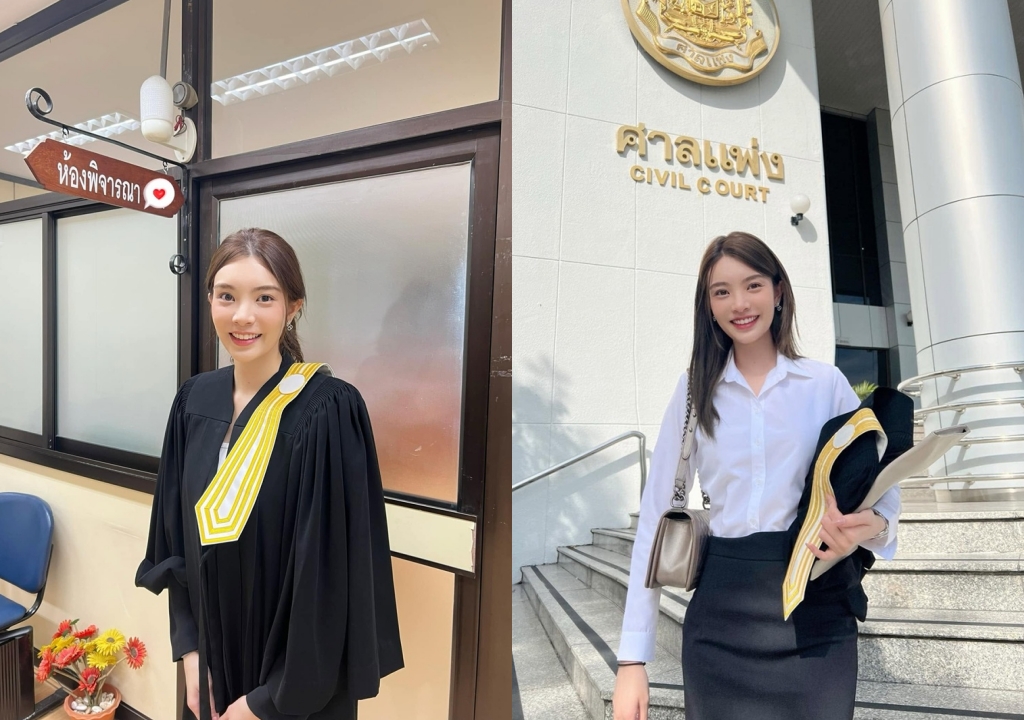 เปิดวาร์ป ทนายบุญ นภัทร จากโหนกระแส ที่ทำคนดูสะดุดตาในความสวย