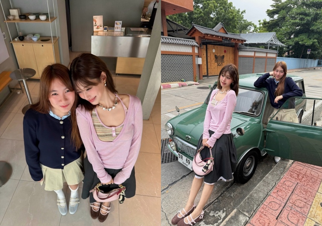 เปิดภาพล่าสุด "น้องวันใหม่" ถ่ายแบบคู่ "เฟย์ พรปวีณ์" ว่าที่พี่สะใภ้ สะดุดตามากๆ