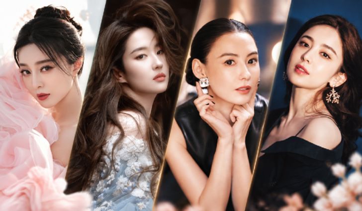 เผยโฉม 10 นางเอกจีน "ใบหน้าสวยที่สุด" ฟ่านปิงปิง-หลิวอี้เฟย ยังไม่ใช่แชมป์!