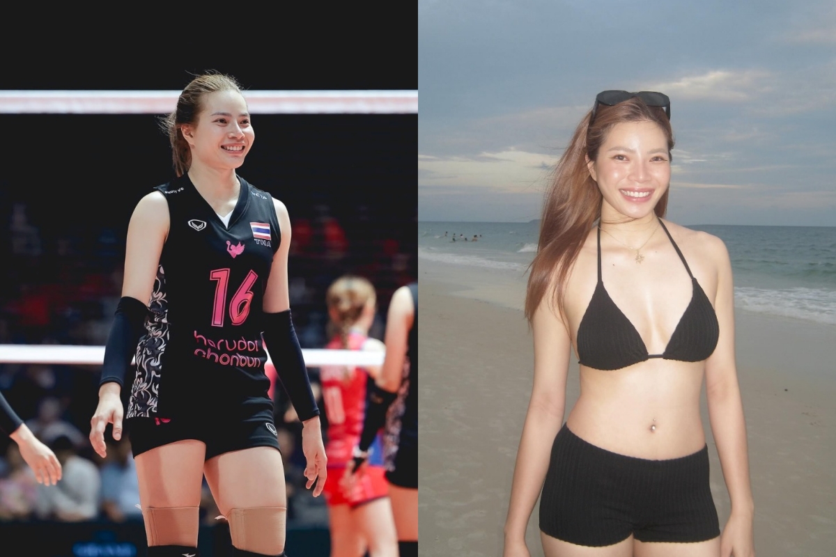กดหัวใจกันกระจาย! ส่องภาพนอกสนาม "ดรีม กัญธิมา" ลูกยางสาวทีมชาติไทย