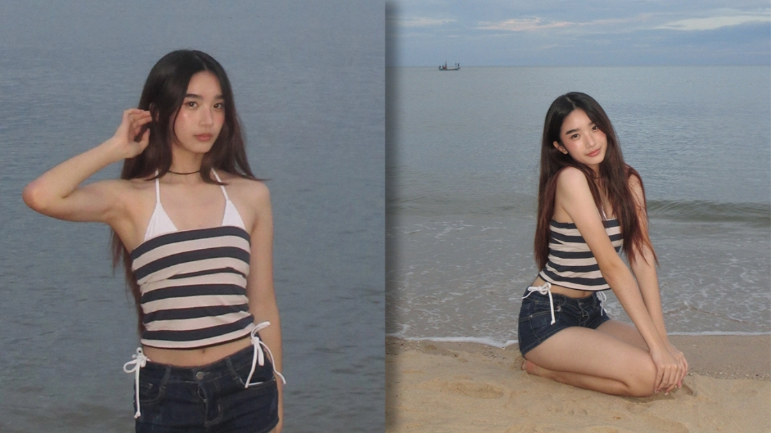 เปิดภาพ "น้องณดา" ลูกสาว "กบ สุวนันท์" ใส่บิกินี่สีขาวเช็คอินทะเล สวยน่ารักแฟนๆ เอ็นดู
