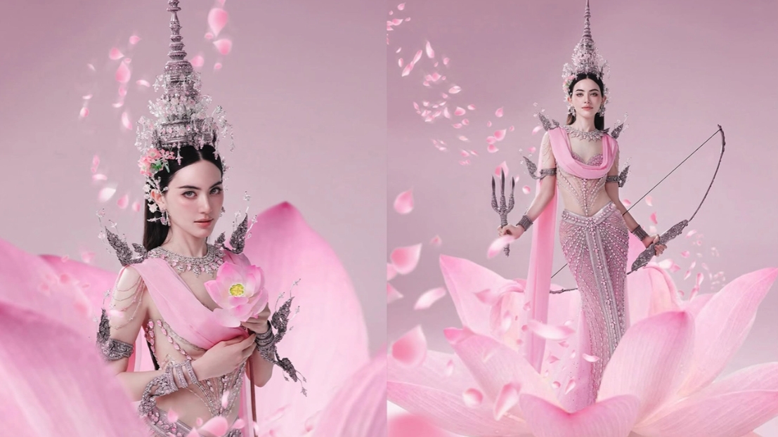 ใหม่ ดาวิกา แปลงโฉมเป็นนางสงกรานต์ 2569 เห็นแล้วตะลึง สวยจึ้งอลังการมาก 