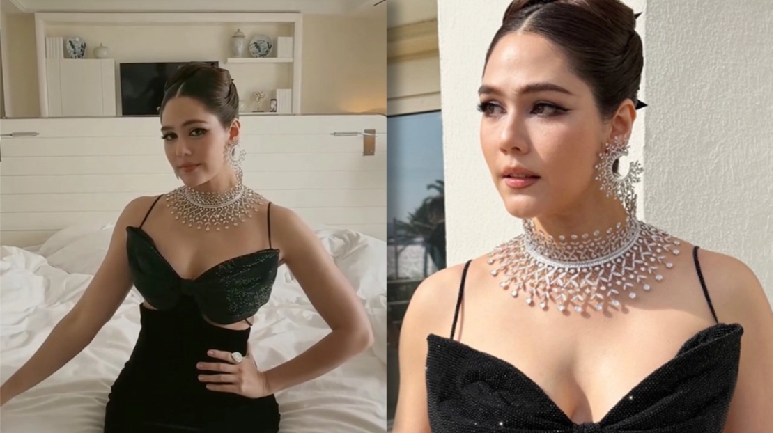 ชมพู่ อารยา เปิดลุคแรกเดินพรมแดงคานส์ 2026 สวยเรียบหรูในชุดเดรสดำอวดความเซ็กซี่