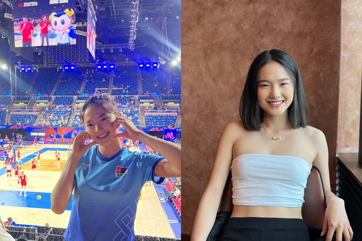 ฮูสเลน เองค์โบลด์ นางฟ้าลูกยางมองโกเลีย สวยสะดุดตา จนแฟน ๆ ว้าวุ่นทั้งสนาม