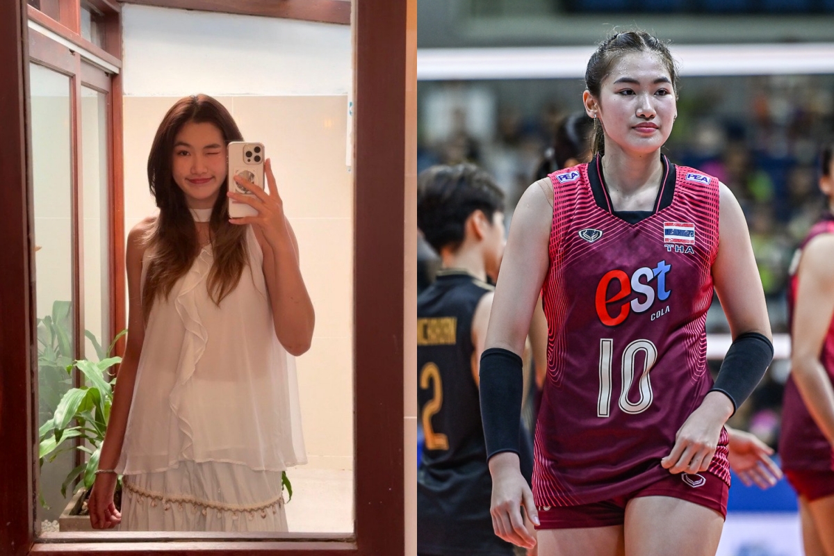 เธอเปล่งประกาย! "หยก นันท์นภัส" นักตบสาวดาวรุ่งความหวังใหม่วอลเลย์บอลไทย