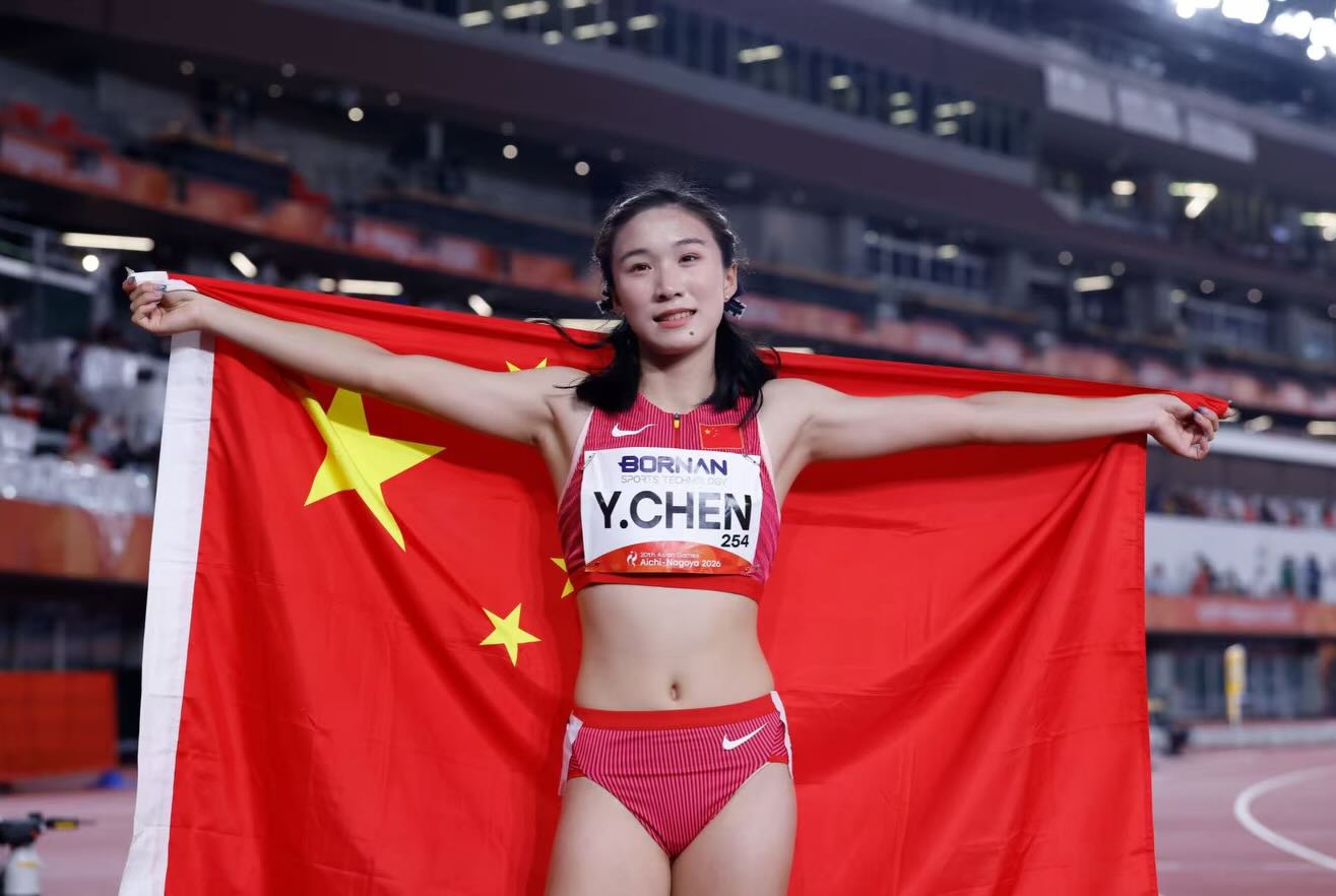 เปิดวาร์ป! "เฉิน อวี้เจี๋ย" ลมกรดสาวสุดน่ารักจีนเจ้าของ 3 ทองเอเชียนเกมส์ 2026