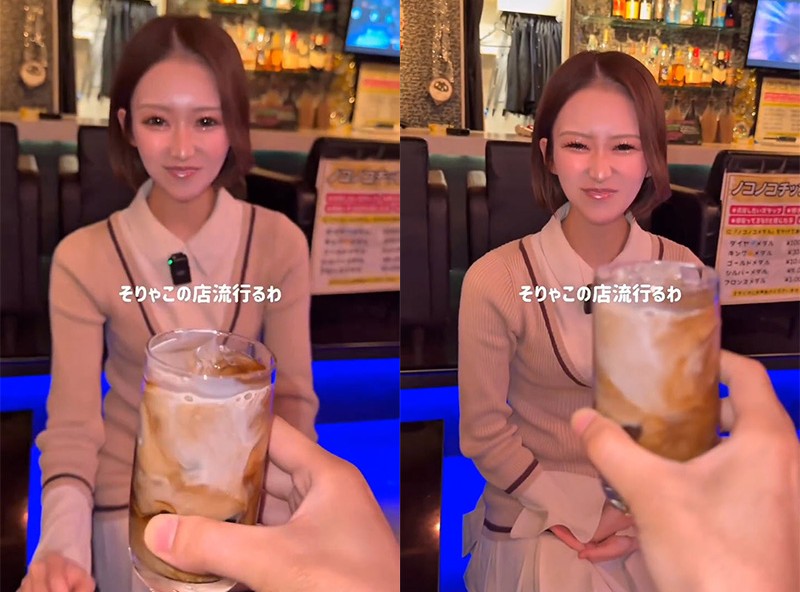 ไวรัล สาวบาร์เสิร์ฟกาแฟลูกค้า ก่อนผสมสูตร ลาเต้ วัดใจคนดื่ม สุดช็อกจนเป็นดราม่า