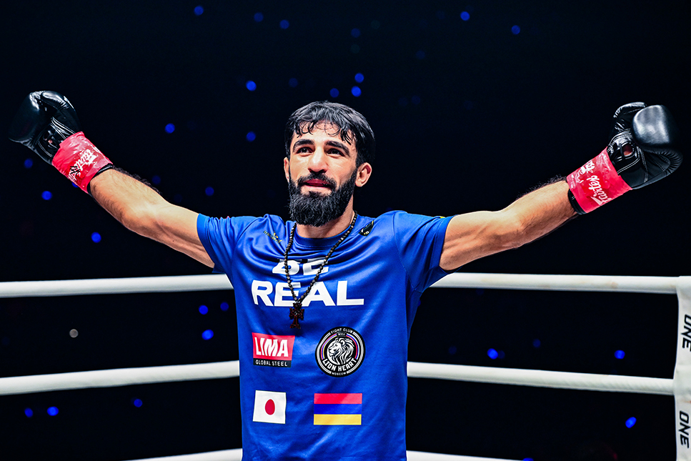 Here to be champion! “Marat Grigoryan” is confident he can overcome the first hurdle, “Mamuka Usubiyan,” to secure a shot at “Superbon’s” title at The Inner Circle 25.