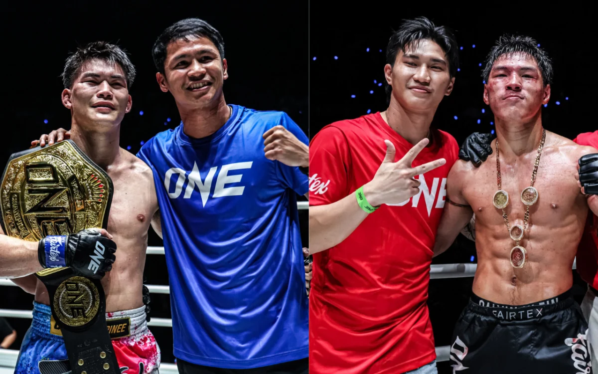 The stage is set! “Super Bon-Tawanchai” sets the stage for “Little Rambo vs. Yod IQ,” a battle for the pride of both camps.