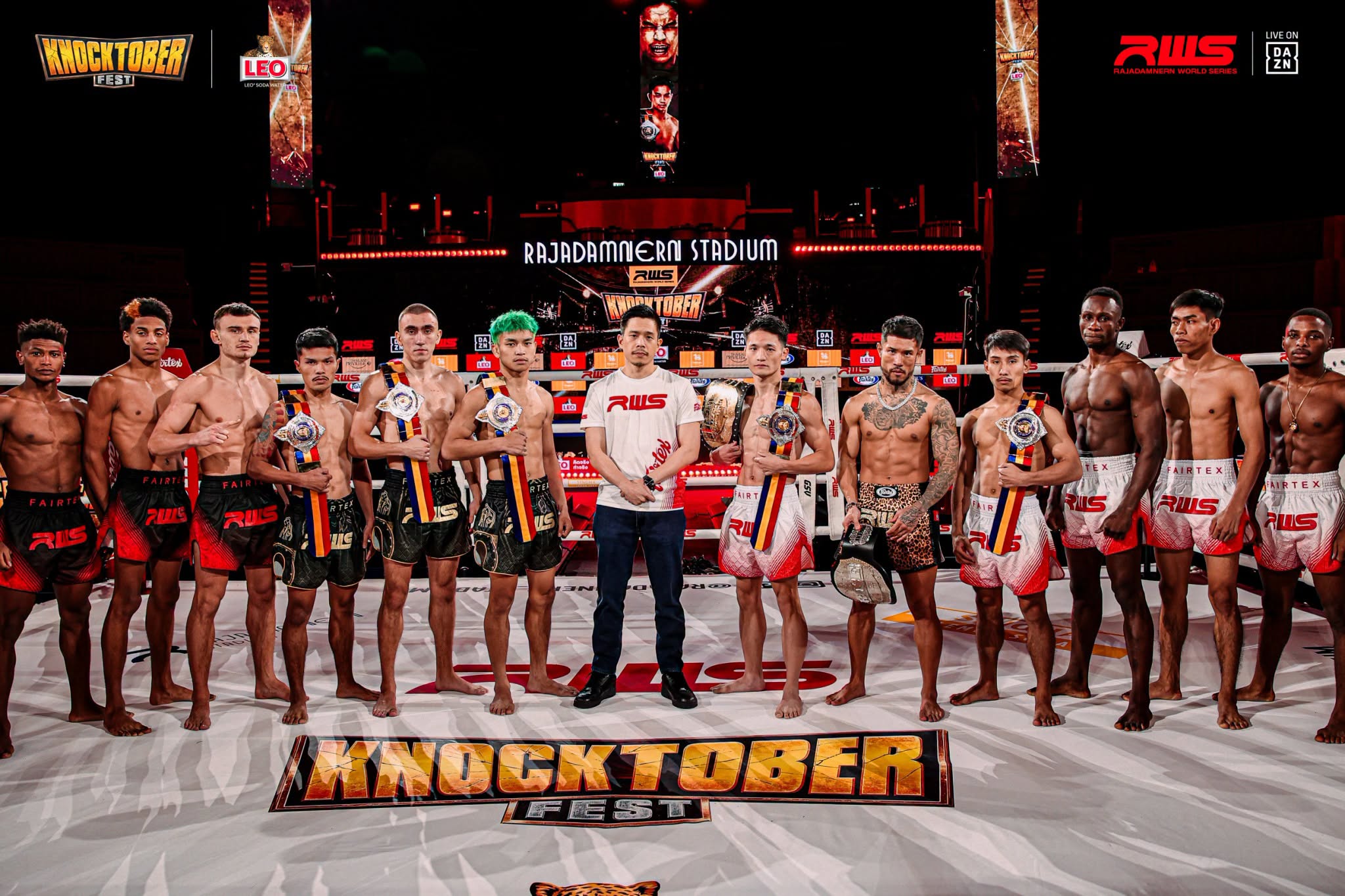 4คู่ชิงแชมป์ในคืนเดียว! 'KNOCKTOBERFEST' ชั่งฉลุยพร้อมระเบิดศึก เสาร์นี้!