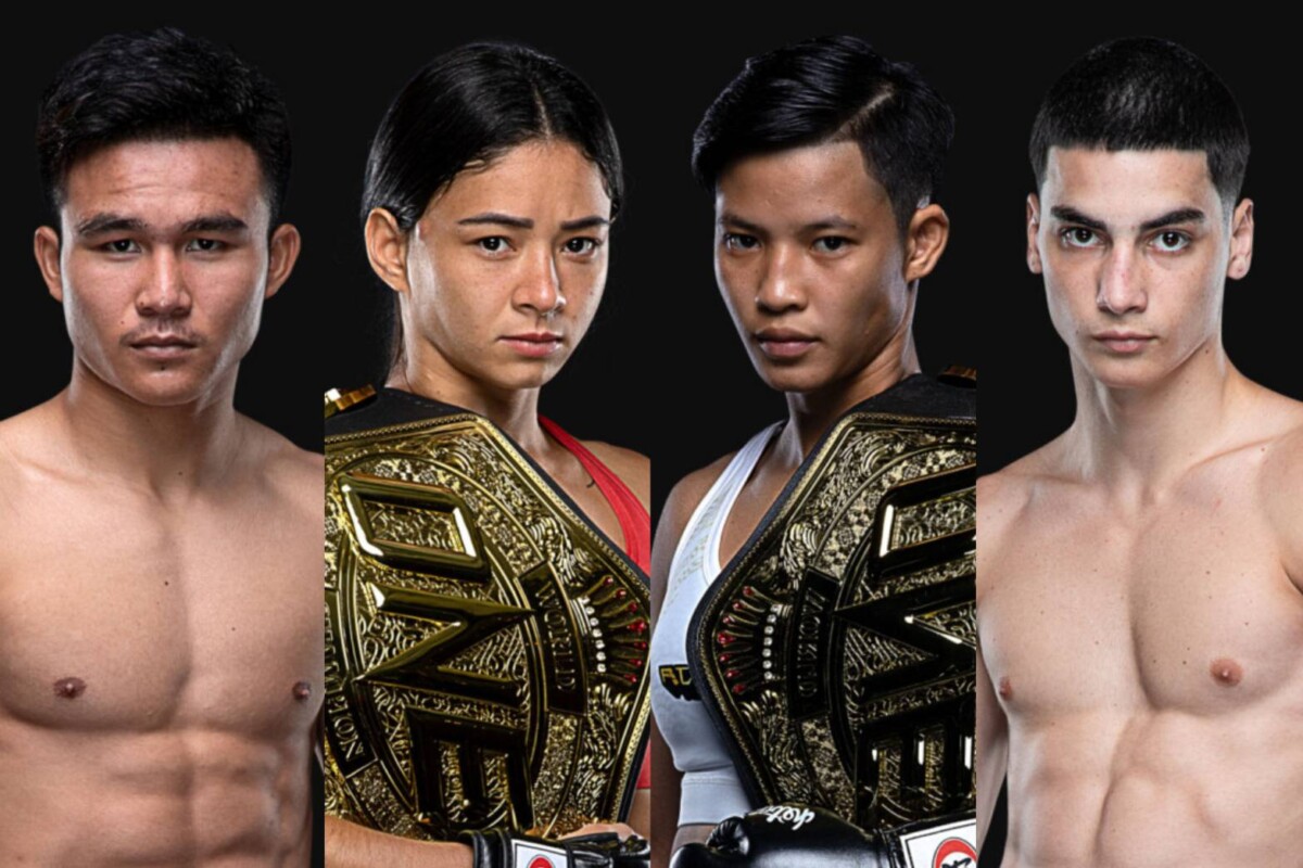 กางโปรแกรมเดือด! “อัลลิเซีย” รั้งเข็มขัด “เพชรจีจ้า”, “วรพล” ท้าชน “เลนนี” ศึก ONE ลุมพินี 159 & The Inner Circle 19