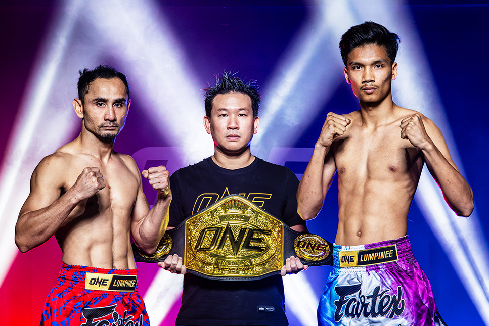 ผลชั่งน้ำหนักและวัดระดับน้ำในร่างกาย ศึก ONE ลุมพินี 163 & The Inner Circle 23