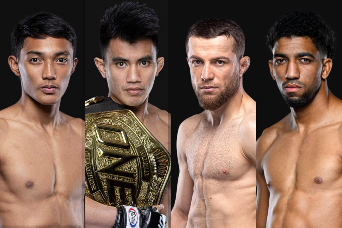 เล่นใหญ่จัดเต็ม! “โจชัว” รั้งบัลลังก์ “มานซัวร์”, “จรัสชัย” สานต่อไร้พ่ายดวล “ออตมาน” ศึก ONE ลุมพินี 161 & The Inner Circle 21