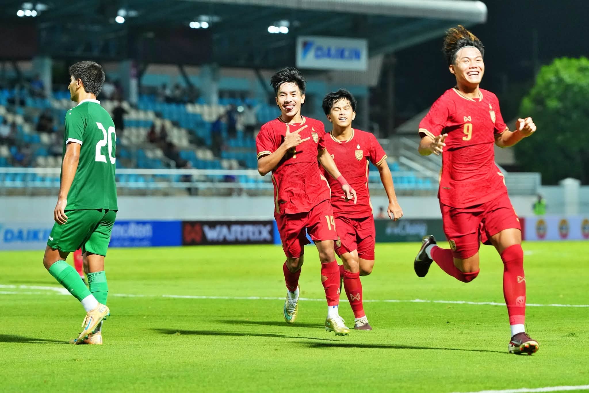 ทีมชาติไทย U20 เฉือนเติร์กเมนิสถาน 1-0 คว้าชัย 2 นัดรวด ลุ้นตั๋วศึกชิงแชมป์เอเชีย 2027