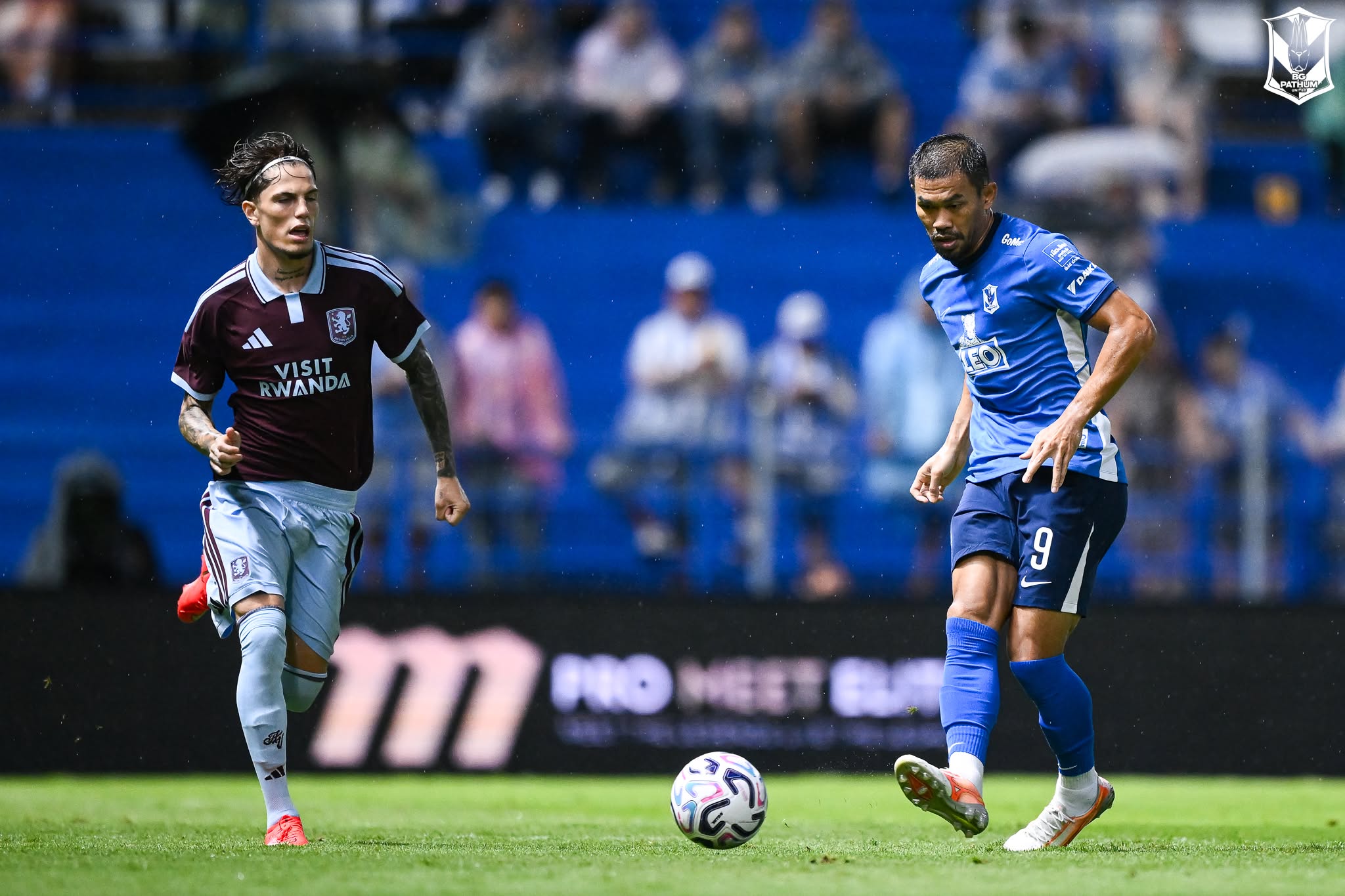 แอสตัน วิลล่า ชนะ บีจี ปทุม 3-1! การ์นาโช่ ปากแตกถูกเปลี่ยนตัว เกมอุ่นเครื่องที่ไทย