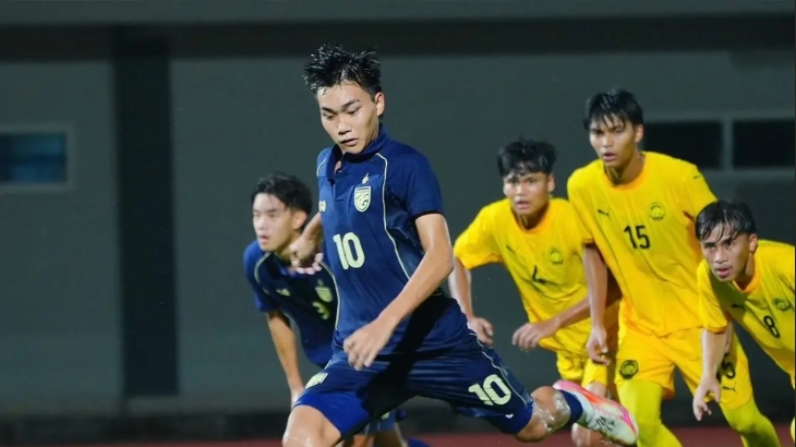 "ทีมชาติไทย" ชนะ "มาเลเซีย" 3-2 ลิ่วรอบรองฯ ชิงแชมป์อาเซียน ยู-19