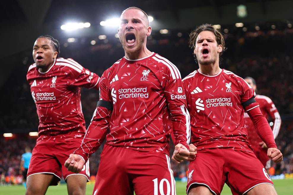 แม็ค อัลลิสเตอร์ตะบันชัย! หงส์ประเดิมชัย UCL