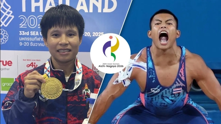“เวฟ-ออย” นำทัพ ยกเหล็ก “ทีมชาติไทย ล่าเหรียญ ”เอเชียนเกมส์ 2026“