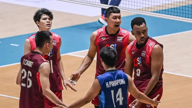 วอลเลย์บอลชายไทย แซงชนะเวียดนาม คว้าอันดับ 3 SEA V Cup 2026 สนาม 1